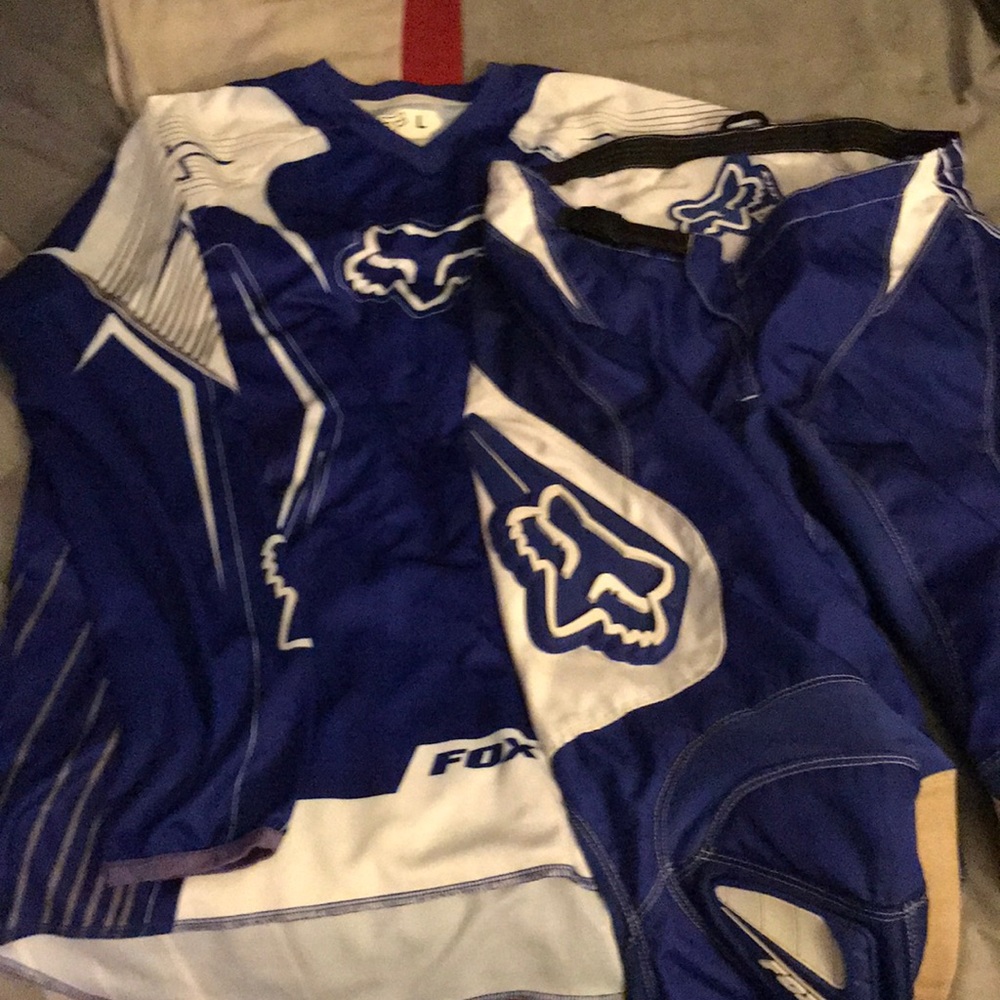 Men’s Fox racing dirt bike outfit